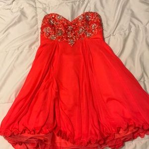 Strapless Formal Dress